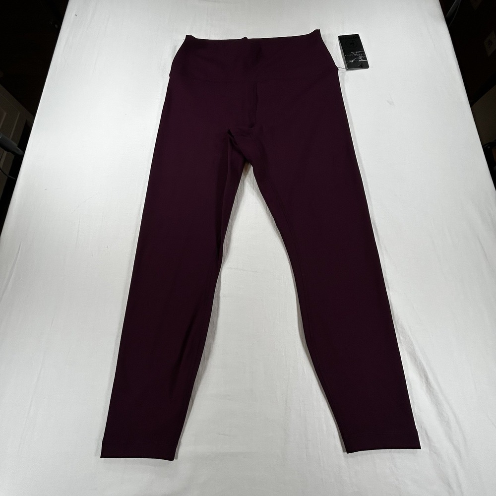 NEW 90 Degree By Reflex XL High Rise Purple Leggings Stretchy Active Yoga Pants